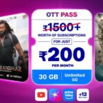 Jio OTT Pass 5G Launches with 15 Apps and Rs 200 Price in 2026 | The Mobile Times
