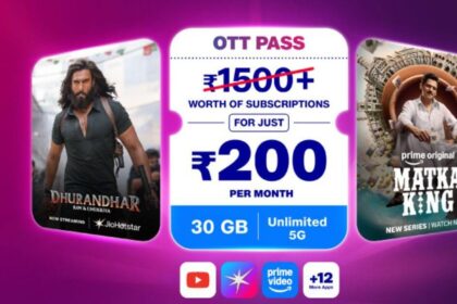 Jio OTT Pass 5G Launches with 15 Apps and Rs 200 Price in 2026 | The Mobile Times