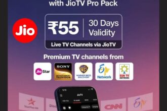 Jio Launches the JioTV Pro Pack With 1,000+ Live TV Channels at Rs 55 | The Mobile Times