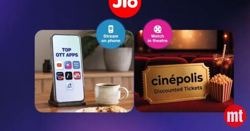 Jio Boosts the Rs 200 OTT Pass Offer With Rs 150 Cinepolis Discount Jio Boosts the Rs 200 OTT Pass Offer With Rs 150 Cinepolis Discount | The Mobile Times