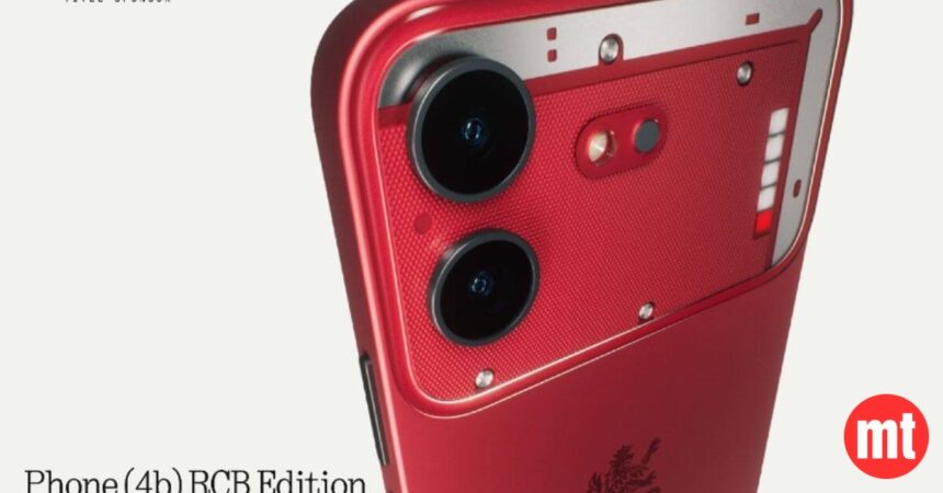 Nothing Phone 4b RCB Launches With Bold IPL Design on July 7 Nothing Phone 4b RCB Launches With Bold IPL Design on July 7 | The Mobile Times