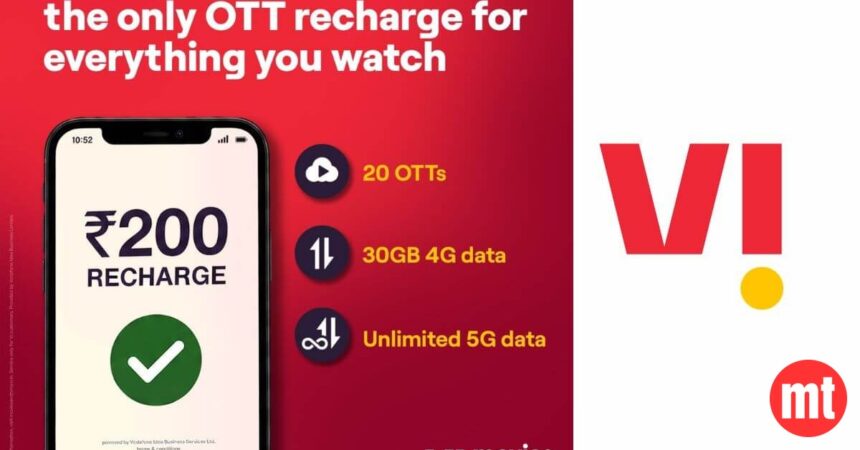 Vi Launches Rs 200 Entertainment Pack With OTT and Live TV Access | The Mobile Times