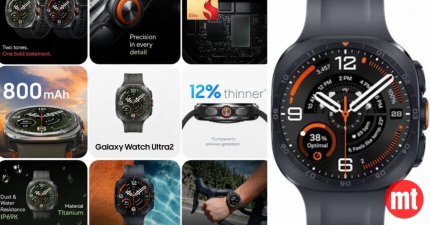 Samsung Unveils the Galaxy Watch Ultra 2 with Titanium Build Under ₹82,000 Samsung Unveils the Galaxy Watch Ultra 2 with Titanium Build Under ₹82,000 | The Mobile Times