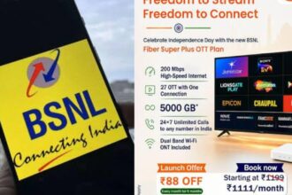 BSNL Boosts the Fiber Freedom Plan With 200 Mbps at Rs 1,111 | The Mobile Times