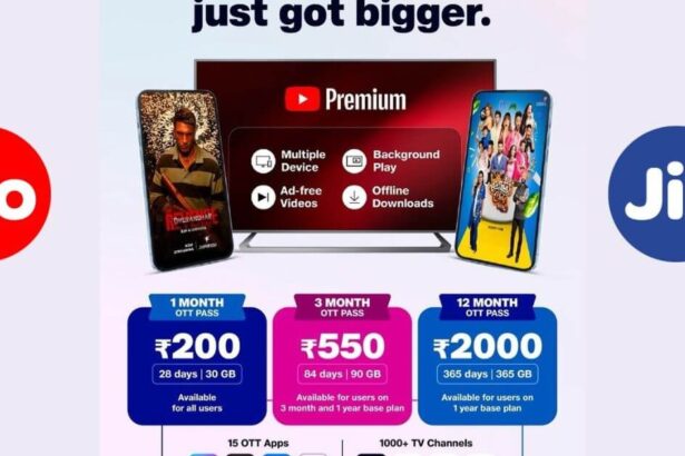Jio Expands Jio OTT Pass Packs With Two New Tiers at Rs 550 and Rs 2,000 | The Mobile Times