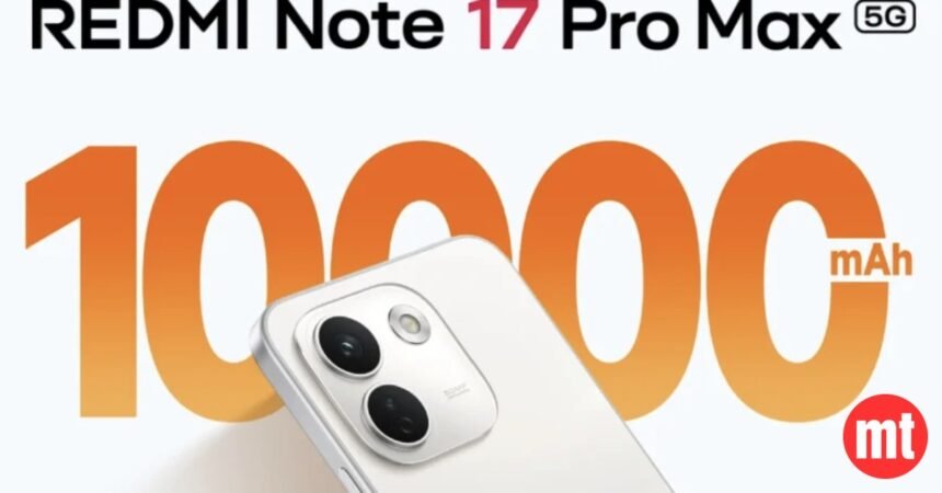 Xiaomi Launches the Redmi Note 17 Pro Max with 10,000mAh Battery Xiaomi Launches the Redmi Note 17 Pro Max with 10,000mAh Battery | The Mobile Times