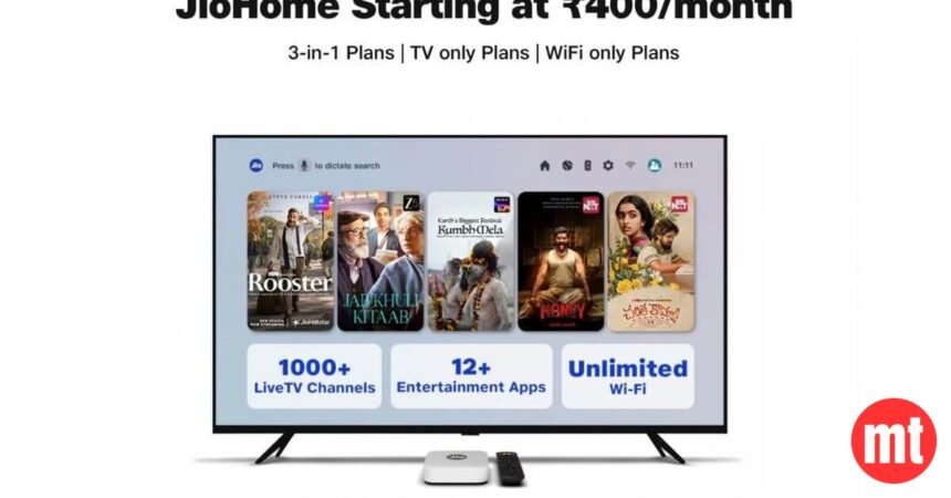 Jio Launches 3-in-1 Plans With Broadband and TV From Rs 555 Jio Launches 3-in-1 Plans With Broadband and TV From Rs 555 | The Mobile Times