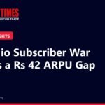 The Mobile Times headline card: Airtel-Jio Subscriber War Reveals a Rs 42 ARPU Gap