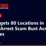 The Mobile Times headline card: CBI Targets 80 Locations in Digital Arrest Scam Bust Across 16 States