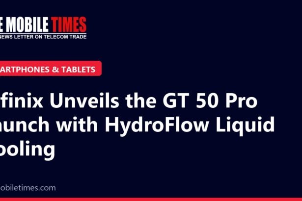 The Mobile Times headline card: Infinix Unveils the GT 50 Pro Launch with HydroFlow Liquid Cooling