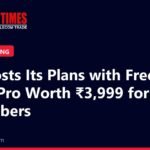 The Mobile Times headline card: Jio Boosts Its Plans with Free Canva Pro Worth ₹3,999 for Subscribers
