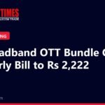 The Mobile Times headline card: Jio Broadband OTT Bundle Cuts Quarterly Bill to Rs 2,222