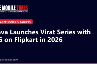 The Mobile Times headline card: Lava Launches Virat Series with 5G on Flipkart in 2026
