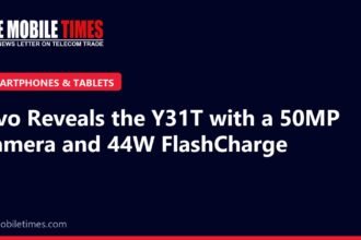 The Mobile Times headline card: vivo Reveals the Y31T with a 50MP Camera and 44W FlashCharge