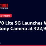 The Mobile Times headline card: Vivo V70 Lite 5G Launches With 50MP Sony Camera at ₹22,999